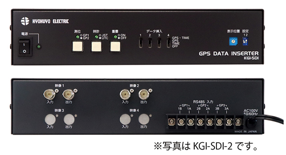 SDI 1チャンネルから4チャンネルまでのラインナップ